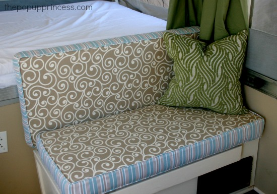 How to Reupholster Camper Cushions