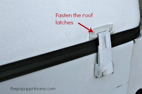 Trailer Roof Latches