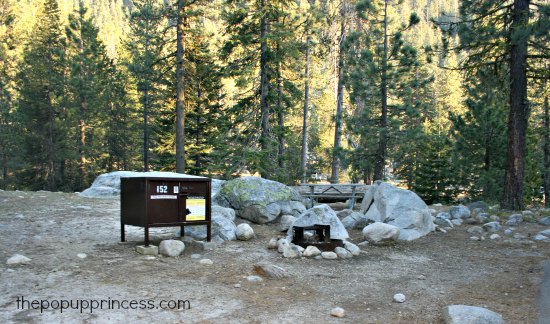 Camping in Sequoia National Park