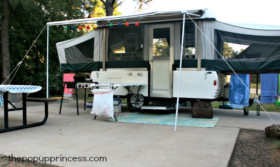 Organizing your pop up camper