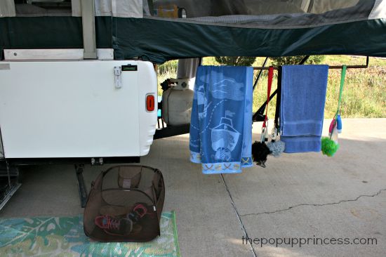 Organizing a Pop Up Camper