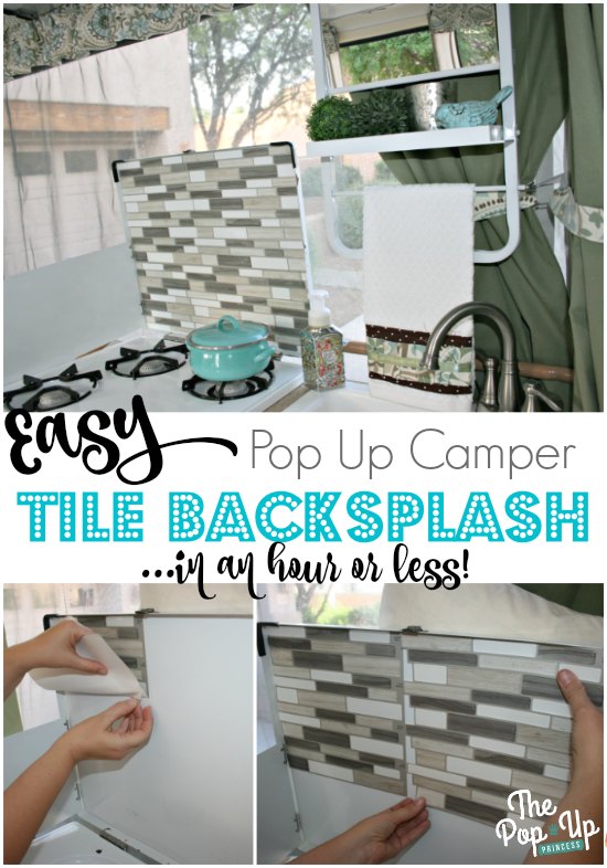 Camper Tile Backsplash