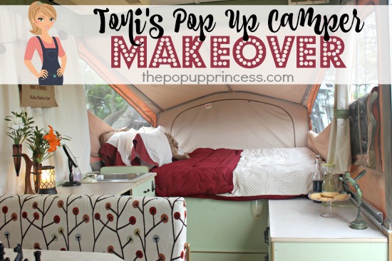 Pop Up Camper Makeover