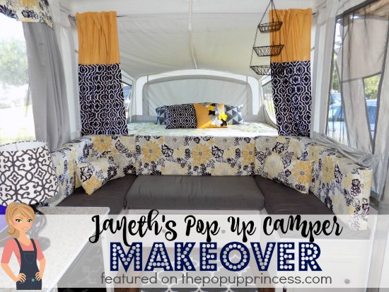 Pop Up Camper Makeover