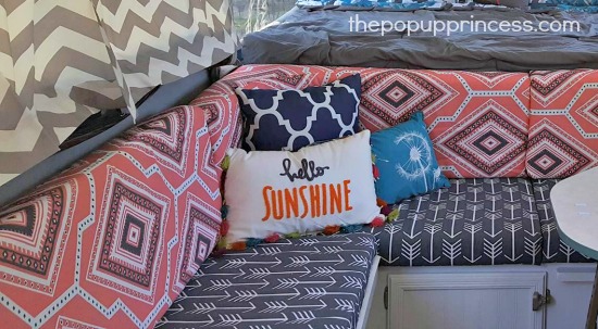 Pop Up Camper Cushion Covers