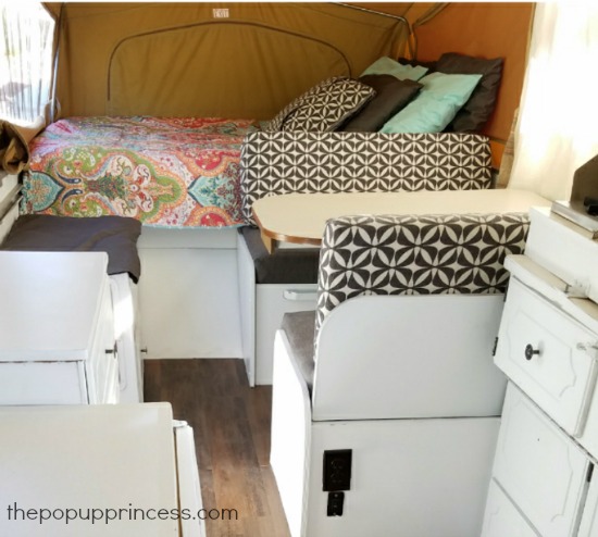 Cindy's Pop Up Camper Makeover - The Pop Up Princess