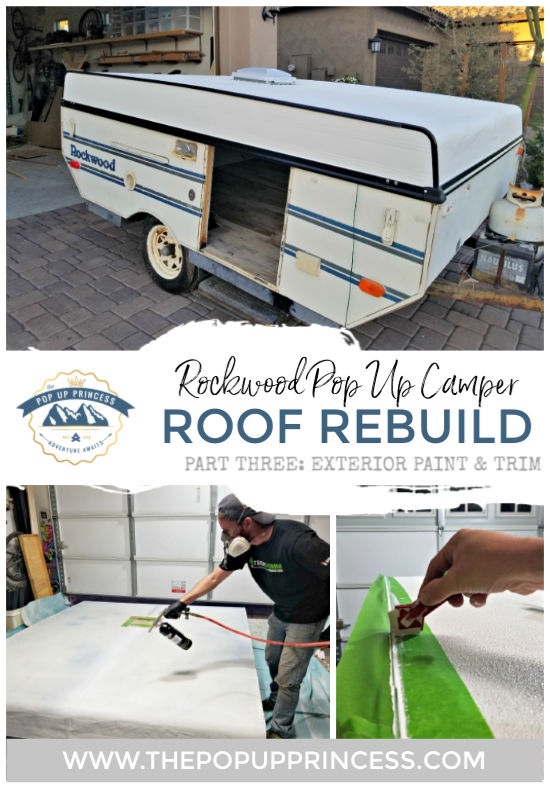 Pop Up Camper Roof Rebuild