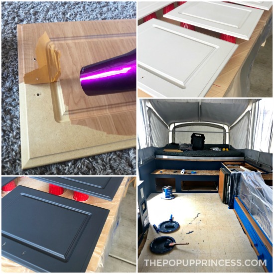 Painting Camper Cabinets All Your, Painting Rv Cabinets With Chalk Paint